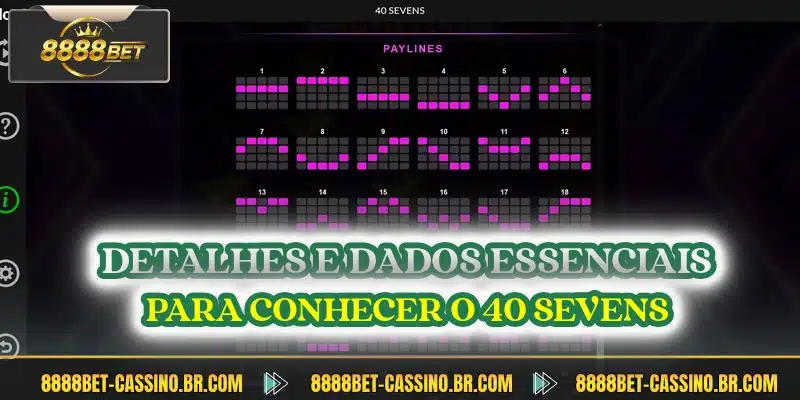 Detalhes e dados essenciais para conhecer o 40 Sevens