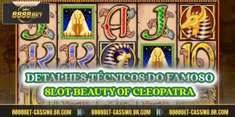 Detalhes técnicos do famoso slot Beauty of Cleopatra