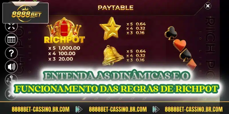 Entenda as dinâmicas e o funcionamento das regras de RichPot
